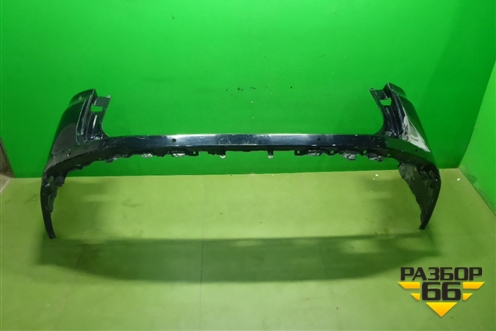 Бампер задний (под парктроник) (5215960C10) для Toyota Land Cruiser (300) с 2021г (Ленд Крузер)