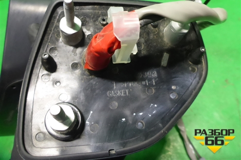 Зеркало левое электрическое (16 контактов с камерой) для Toyota Land Cruiser (300) с 2021г (Ленд Крузер)