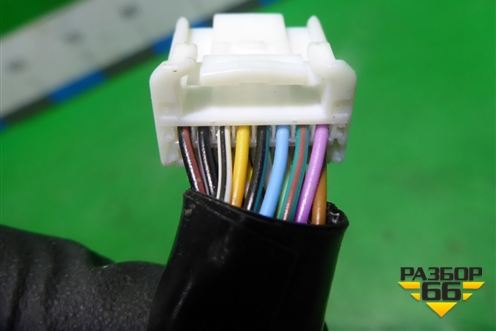 Зеркало левое электрическое (16 контактов с камерой) для Toyota Land Cruiser (300) с 2021г (Ленд Крузер)