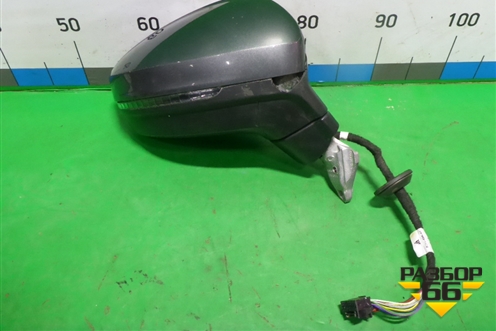 Зеркало правое электрическое (13 контактов) (5NB857502AN) для Volkswagen Tiguan с 2016г (Тигуан)