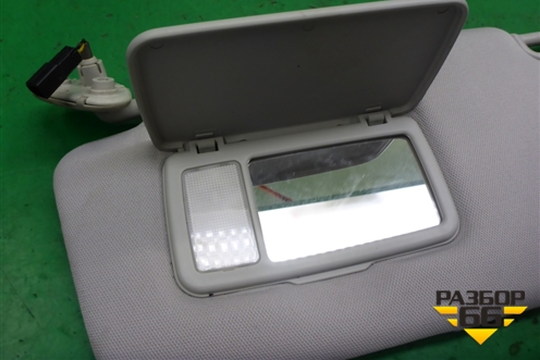 Козырёк солнцезащитный левый для Subaru Legacy Outback (B14) с 2009-2014г (Легаси Аутбек)