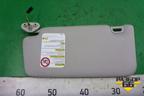 Козырёк солнцезащитный правый для Subaru Legacy Outback (B14) с 2009-2014г (Легаси Аутбек)