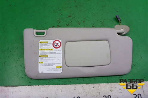 Козырёк солнцезащитный правый для Subaru Legacy Outback (B14) с 2009-2014г (Легаси Аутбек)