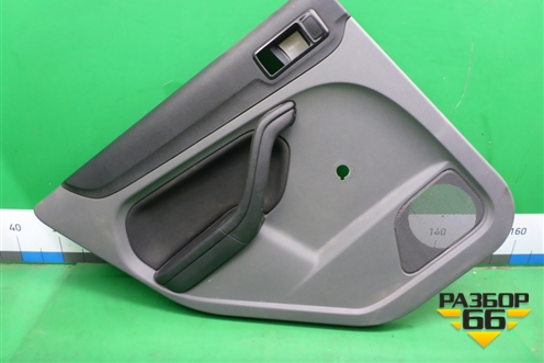 Обшивка двери задней левой под механику (4M51A27407F) для Ford Focus 2 с 2008-2011г (Фокус)