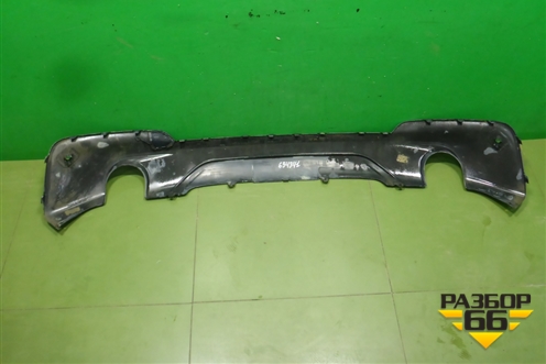 Накладка заднего бампера (М-Пакет под парктроник) (51128064832) для BMW X3 G01 с 2017г (Х3 Г01)