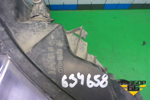 Фара правая (после 2019г галоген) (26010HV00B) для Nissan Qashqai (J11E) с 2013г (Кашкай)