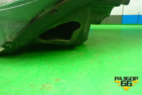 Фара левая (до 2020г галоген) (92101H0000) для Kia Rio с 2017г (Рио 4)