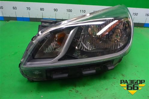 Фара левая (до 2020г галоген) (92101H0000) для Kia Rio с 2017г (Рио 4)