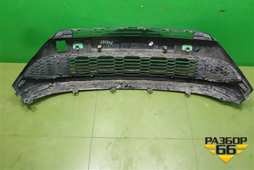 Решетка в передний бампер центральная (после 2019г под парктроник) (53102YP030) для Toyota C-HR с 2016г (Цашр)