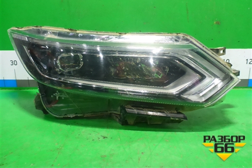 Фара правая (после 2019г Led) (26010НV05В) для Nissan Qashqai (J11E) с 2013г (Кашкай)