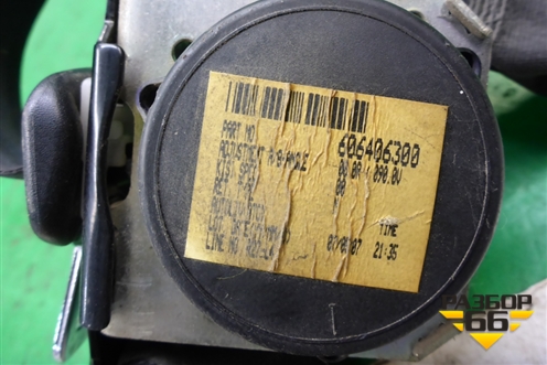 Ремень безопасности задний правый для Mazda Mazda 3 (BK) с 2003-2009г 