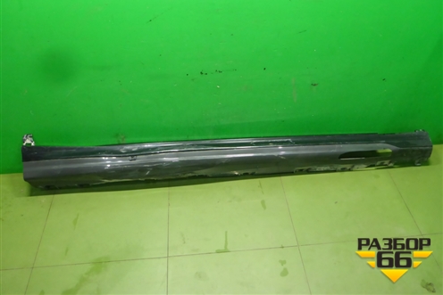 Накладка на порог наружная правая (51778069996) для BMW X6 G06 с 2019г (Х6 Г06)