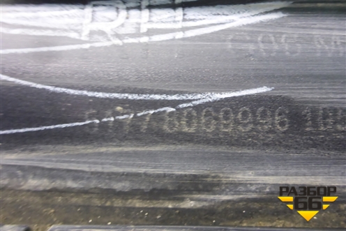 Накладка на порог наружная правая (51778069996) для BMW X6 G06 с 2019г (Х6 Г06)