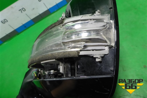 Зеркало левое электрическое (22 контакта с камерой и подсветкой) для Lexus LX-570 с 2015г (ЛХ)