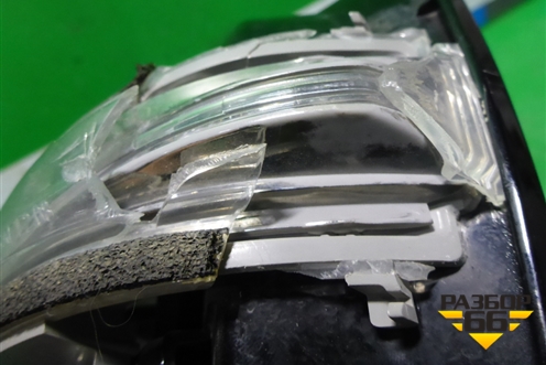 Зеркало левое электрическое (22 контакта с камерой и подсветкой) для Lexus LX-570 с 2015г (ЛХ)