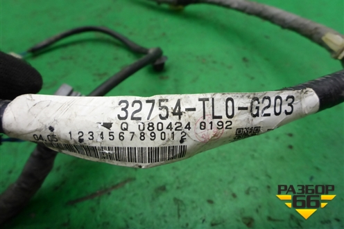 Проводка двери задней левой (32754TL0G203) для Honda Accord(CU-CW) с 2008-2013г (Аккорд)