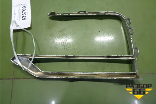 Накладка на решетку переднего бампера (правая) (602001976AA) для Chery Tiggo 8 Pro Max с 2022г (Тиго 8 Про Макс)