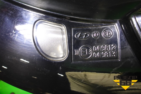 Зеркало левое электрическое (5 контактов) для Hyundai Santa Fe с 2018-2024г (Санта Фе)