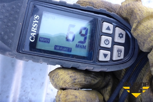 Порог со стойкой правый для Mitsubishi Lancer-9  с 2003-2008г (Лансер)