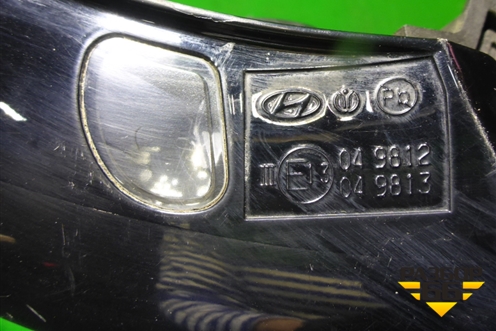 Корпус зеркала левого для Hyundai Santa Fe с 2018-2024г (Санта Фе)
