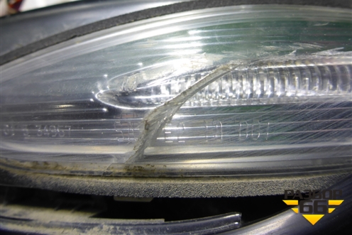 Корпус зеркала левого для Hyundai Santa Fe с 2018-2024г (Санта Фе)