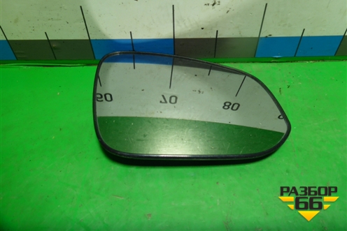 Стекло зеркала правого (с обогревом) для Toyota Rav-4 с 2012-2019г (Рав 4)