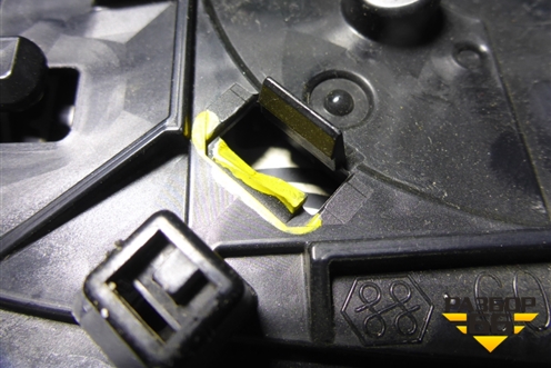 Стекло зеркала правого (с обогревом) для Toyota Rav-4 с 2012-2019г (Рав 4)