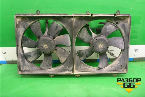 Вентилятор охлаждения радиатора для Mitsubishi Lancer-9  с 2003-2008г (Лансер)