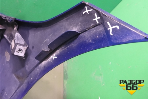 Бампер передний (под парктроник и омыватели) (GX7M17F003AA) для Jaguar XE с 2015г