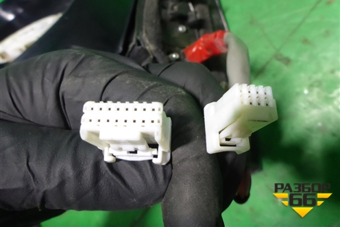 Зеркало левое электрическое (14+6 контактов с камерой и подсветкой) для Toyota Land Cruiser Prado(150) с 2009г (Ленд Крузер Прадо)