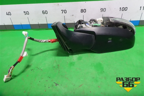 Зеркало левое электрическое (14+6 контактов с камерой и подсветкой) для Toyota Land Cruiser Prado(150) с 2009г (Ленд Крузер Прадо)