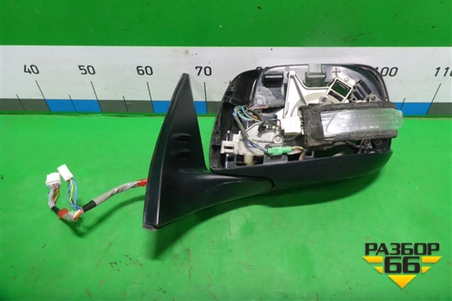 Зеркало левое электрическое (14+6 контактов с камерой и подсветкой) для Toyota Land Cruiser Prado(150) с 2009г (Ленд Крузер Прадо)