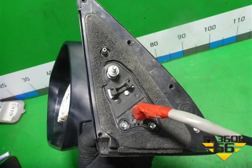 Зеркало левое электрическое (14+6 контактов с камерой и подсветкой) для Toyota Land Cruiser Prado(150) с 2009г (Ленд Крузер Прадо)