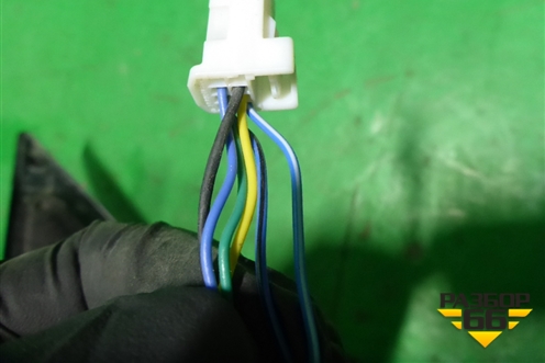 Зеркало левое электрическое (14+6 контактов с камерой и подсветкой) для Toyota Land Cruiser Prado(150) с 2009г (Ленд Крузер Прадо)