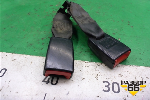 Замок ремня безопасности задний (пара) (6RU857739C) для Volkswagen Polo (седан) с 2010г (Поло)