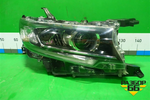 Фара правая (после 2017г LED без блока) (8114560N20) для Toyota Land Cruiser Prado(150) с 2009г (Ленд Крузер Прадо)