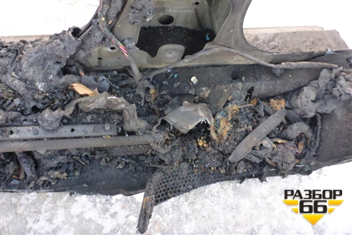 Порог со стойкой правый (713224YD00) для Kia Rio с 2011-2016г (Рио 3)