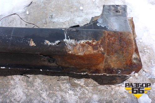 Порог со стойкой правый (713224YD00) для Kia Rio с 2011-2016г (Рио 3)