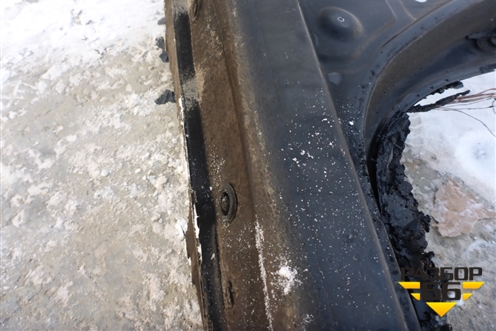 Порог со стойкой правый (713224YD00) для Kia Rio с 2011-2016г (Рио 3)