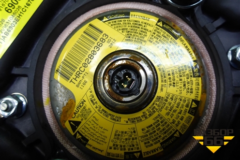 Подушка безопасности в рулевое колесо для Chevrolet Cruze c 2009-2015г (Круз)