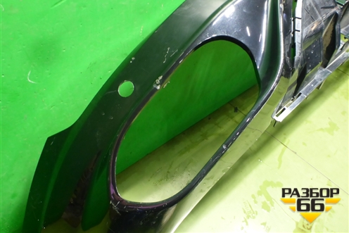 Юбка заднего бампера (под парктроник) (6600208884) для Geely Tugella с 2019г (Тугелла)