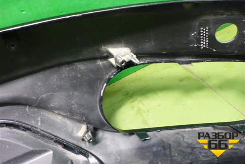 Юбка заднего бампера (под парктроник) (6600208884) для Geely Tugella с 2019г (Тугелла)