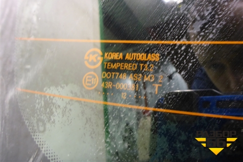 Стекло заднее для Kia Rio с 2011-2016г (Рио 3)