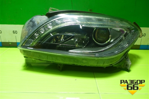 Фара левая (ксенон с блоками и лампой) (A1668207259) для Mercedes Benz ML-Klass W166 c 2011г (МЛ)