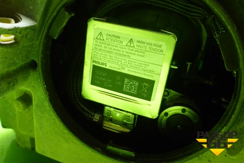 Фара левая (ксенон с блоками и лампой) (A1668207259) для Mercedes Benz ML-Klass W166 c 2011г (МЛ)