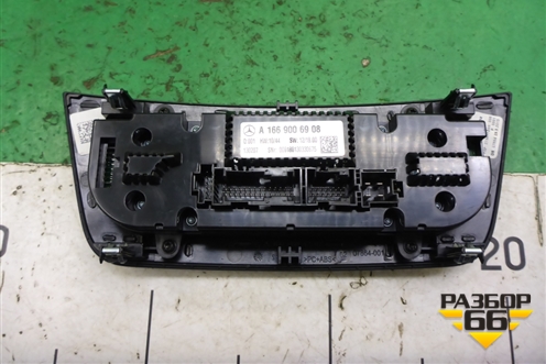 Модуль управления климатической установкой (A1669006908) для Mercedes Benz ML-Klass W166 c 2011г (МЛ)