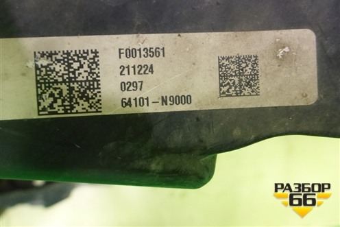 Панель передняя (64101N9000) для Hyundai Tucson с 2020г (Туксон)