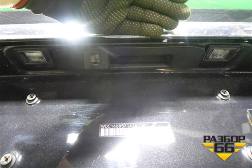 Дверь багажника со стеклом для Mercedes Benz ML-Klass W166 c 2011г (МЛ)