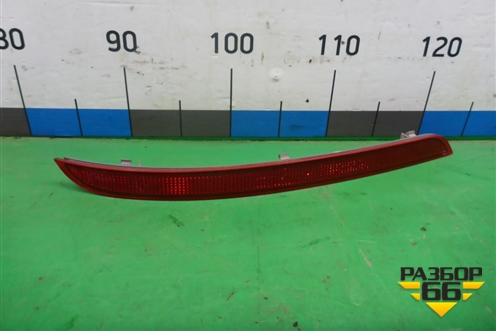 Отражатель в задний бампер левый (A1668200074) для Mercedes Benz ML-Klass W166 c 2011г (МЛ)