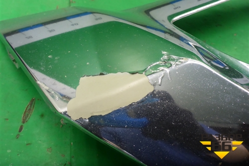 Накладка переднего бампера центральная (A1668808540) для Mercedes Benz ML-Klass W166 c 2011г (МЛ)